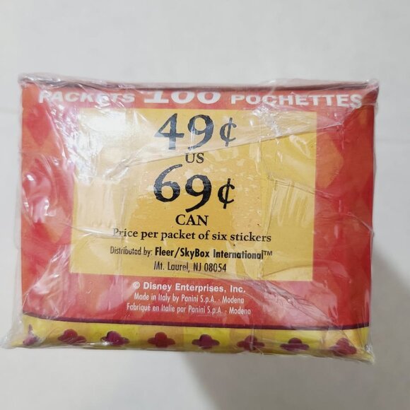 PANINI The Hunchback of Notre Dame 100-Pack Sticker Box FACTORY SEALED - Picture 4 of 6